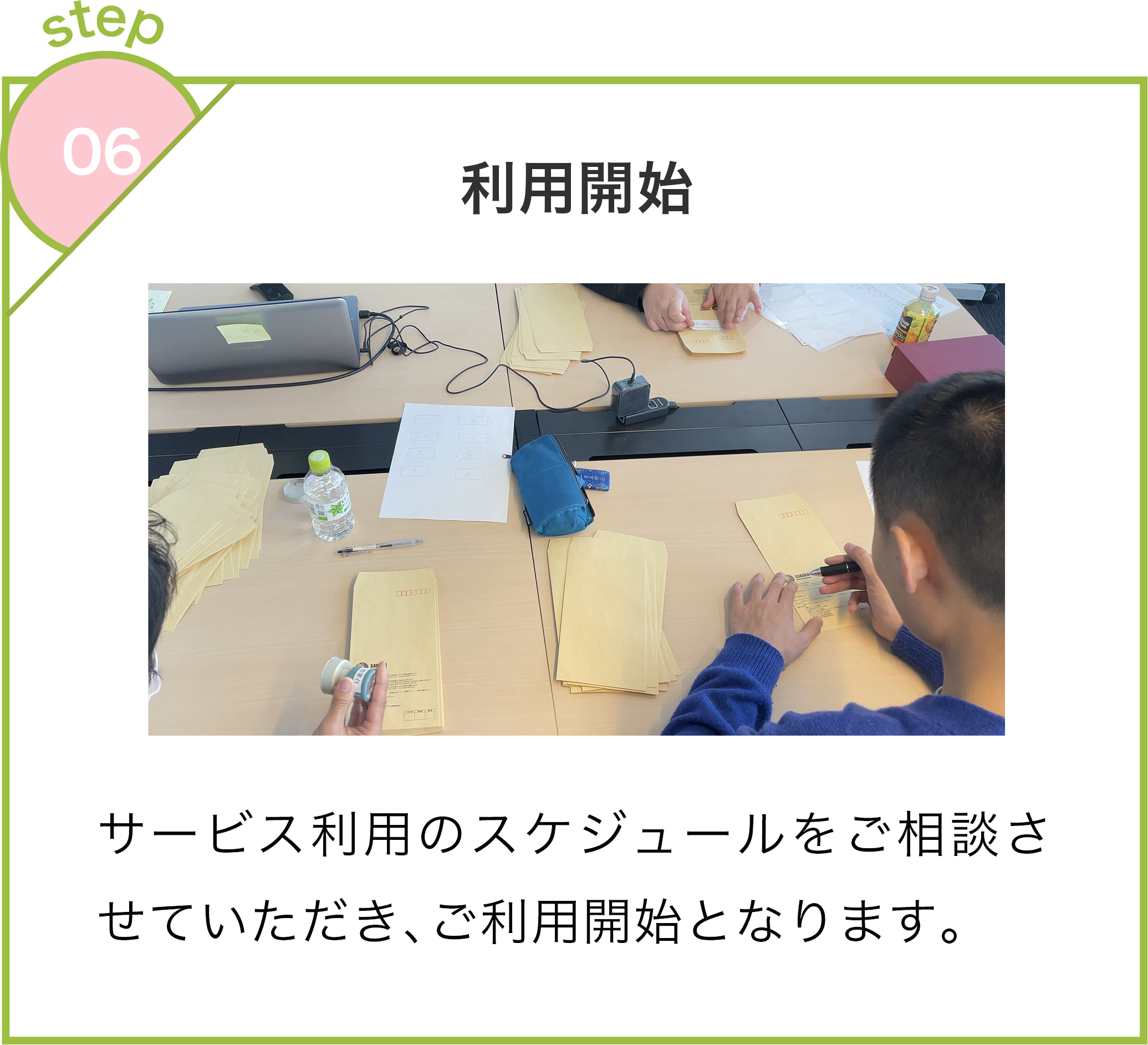 ステップ6
